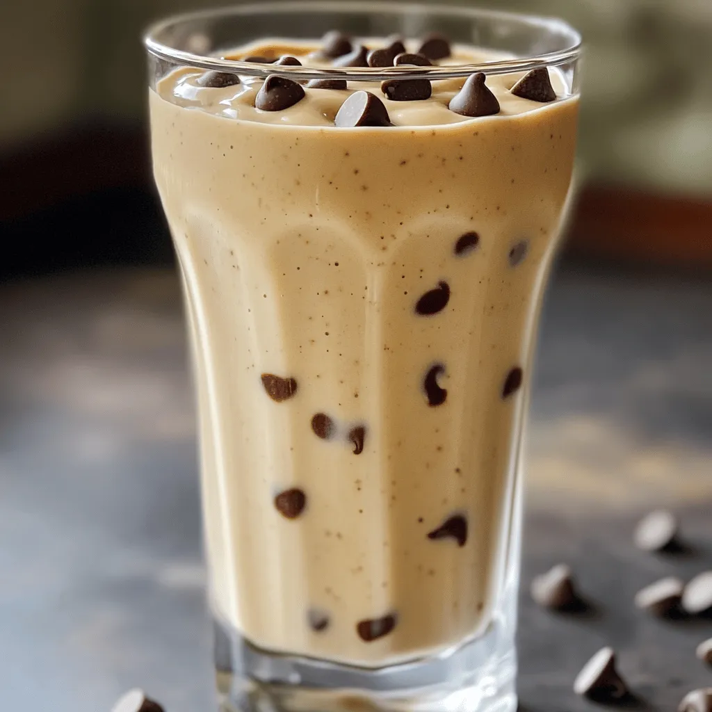 Protein-Packed Cookie Dough Smoothie: Fuel Your Day, Satisfy Cravings